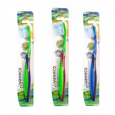 Cepillo Dental Ecológico Nylon Soft Yaweko