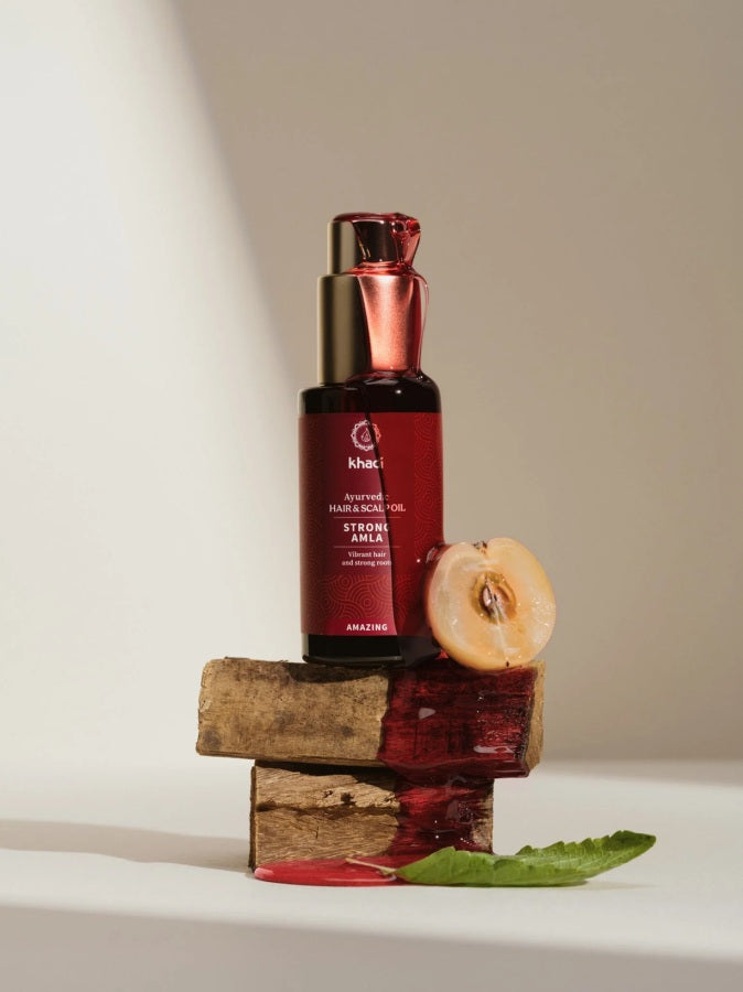 Aceite Capilar Fortalezedor Strong Amla Khadi
