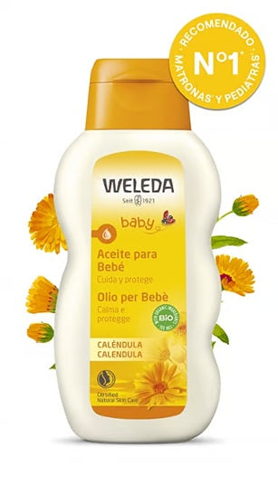 Aceite Corporal de Caléndula Bebé Weleda