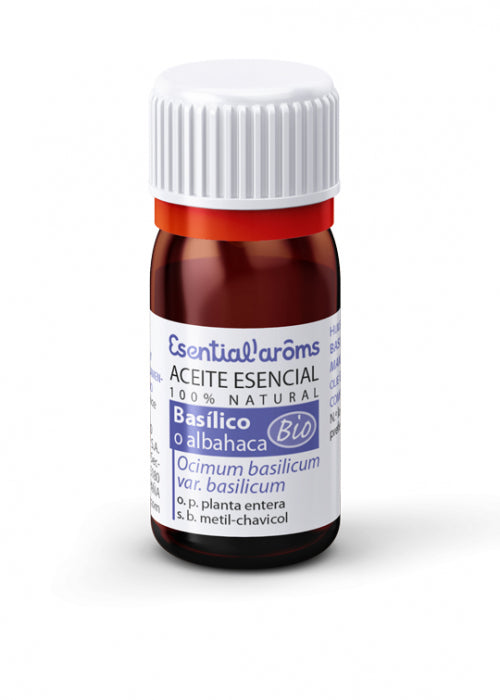 Aceite Esencial Basílico o Albahaca Esential Aroms