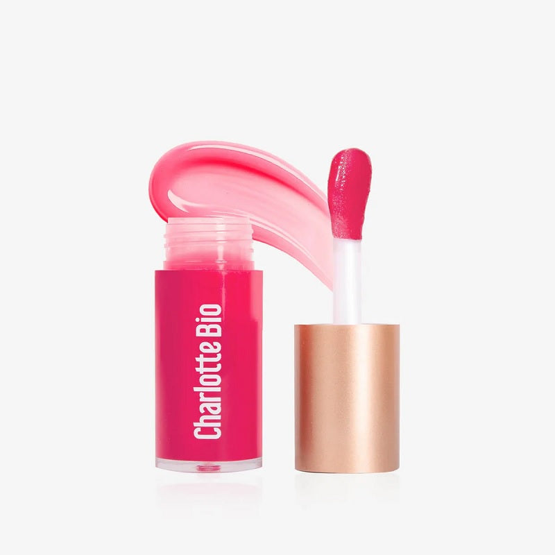 Aceite Labial Orgánico Color Seda de Frambuesa Charlotte Bio