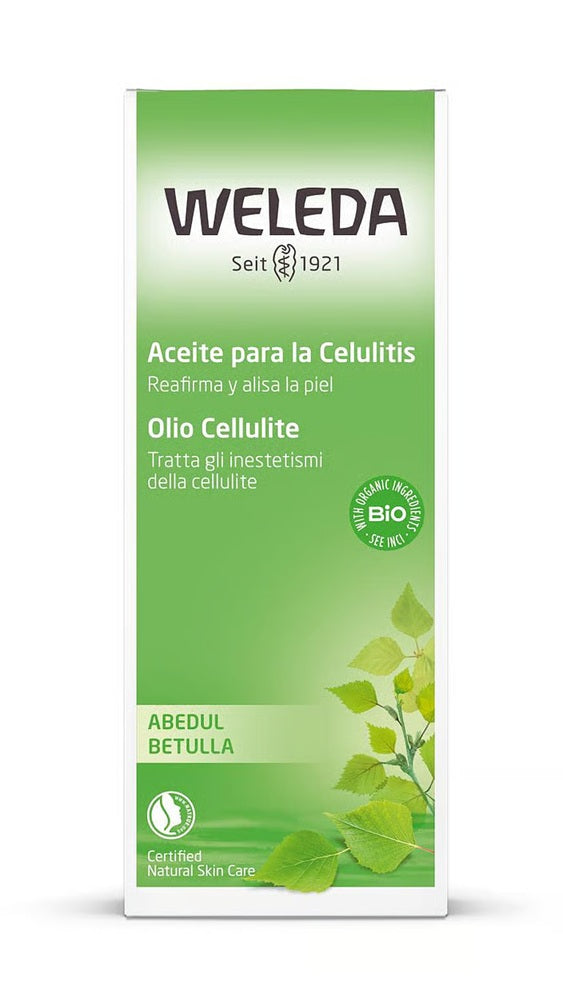 Aceite de Abedul para la Celulitis Weleda