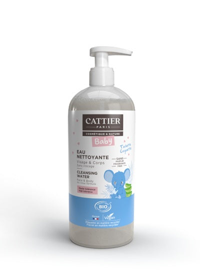 Agua Limpiadora para Bebé Cattier
