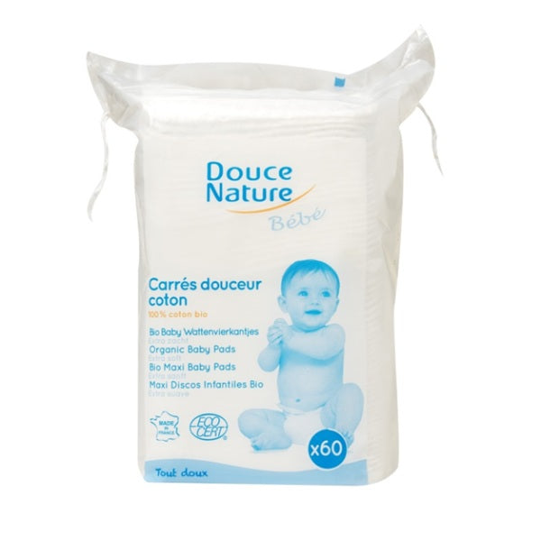 Almohadillas de Algodón para Bebés Douce Nature