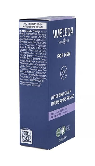 Bálsamo After Shave para el Afeitado Weleda