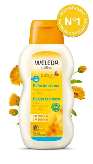 Baño de Crema de Caléndula Bebé Weleda