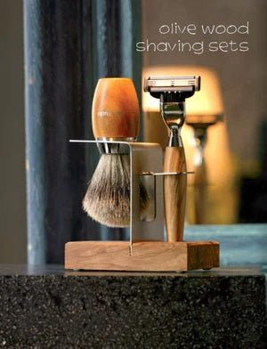 Brocha de Afeitar de Madera Redecker 9 cm