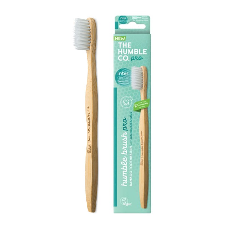 Cepillo Dientes Bambú Pro Interdental Suave The Humble Co.