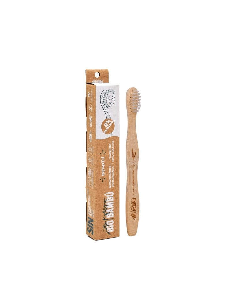 Cepillo Dientes Infantil Bambú Zero Waste BioBambú