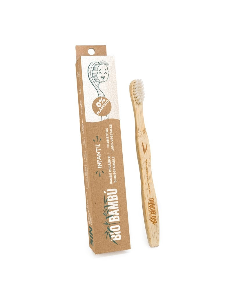 Cepillo Dientes Infantil Bambú Zero Waste BioBambú