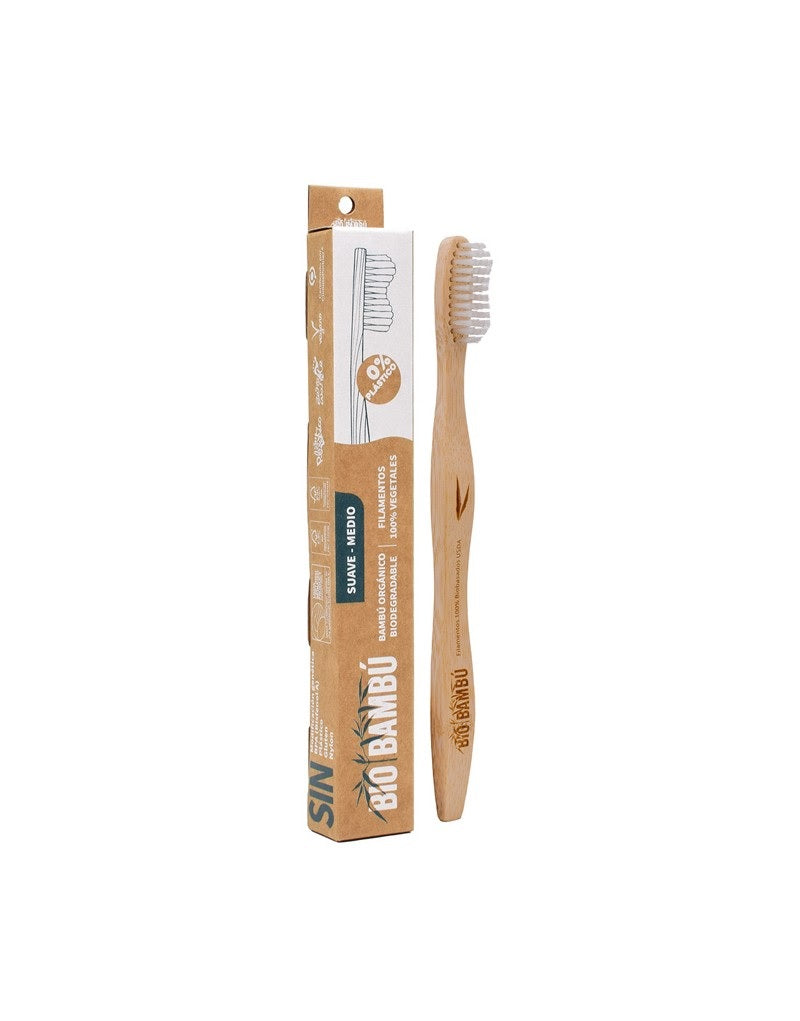 Cepillo Dientes de Bambú Zero Waste BioBambú