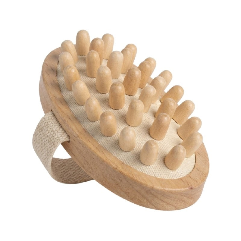 Cepillo Masaje Anticelulitis Bambú NaturaSPA
