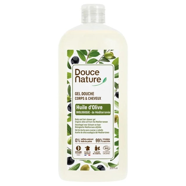Champú Gel de Ducha de Aceite de Oliva Douce Nature