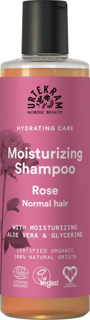 Champú Hidratante de Rosas para Cabello Normal Urtekram