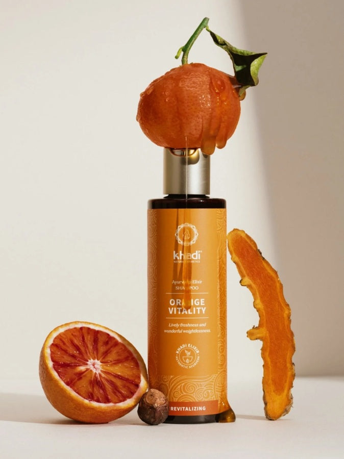Champú Orange Vitality Khadi