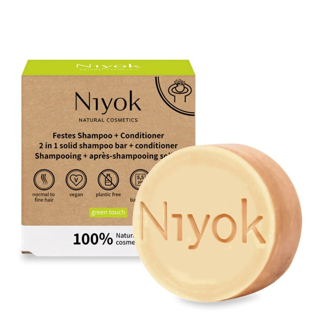 Champú + Acondicionador Sólido - Green Touch Niyok