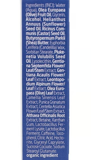 Contorno Ojos y Labios Redensificante de Genciana Azul y Edelweiss Weleda