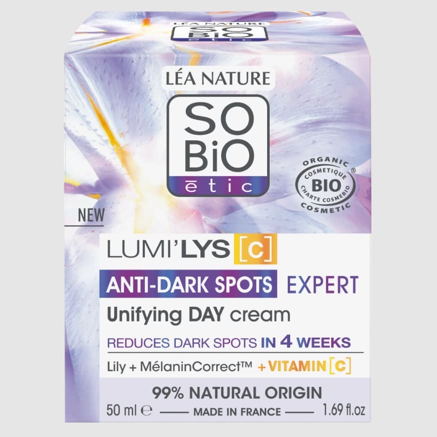 Crema Día Unificador Lumi&#39;lys Antimanchas Expert So’BiO