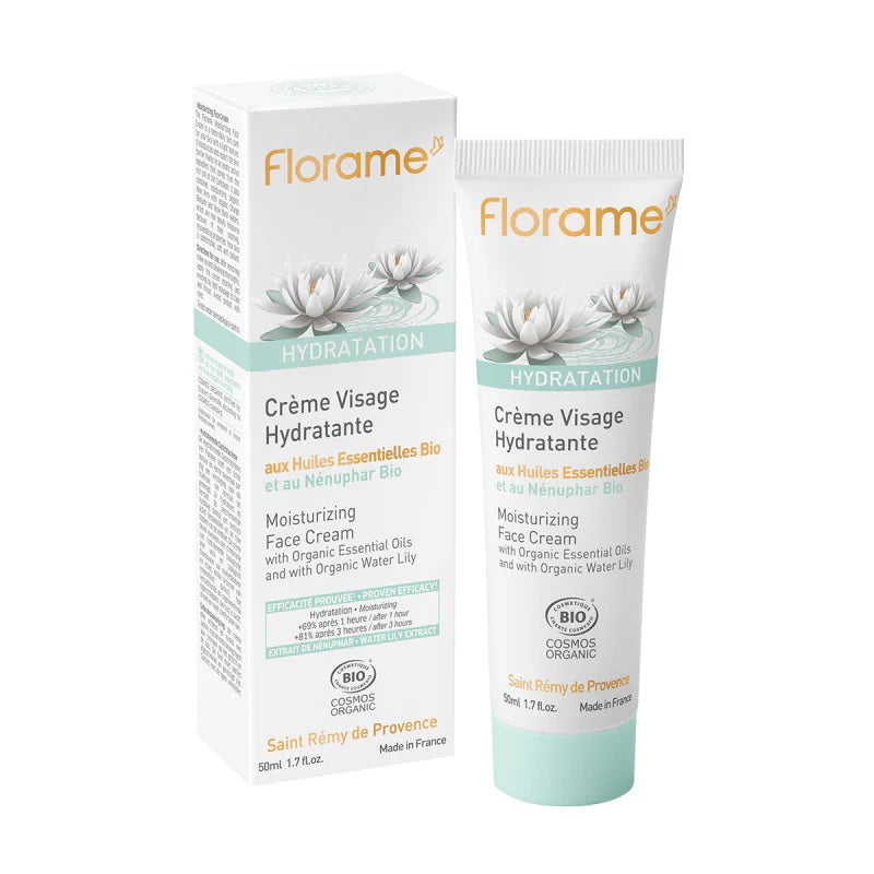 Crema Facial Hidratante Nenúfar Bio Florame
