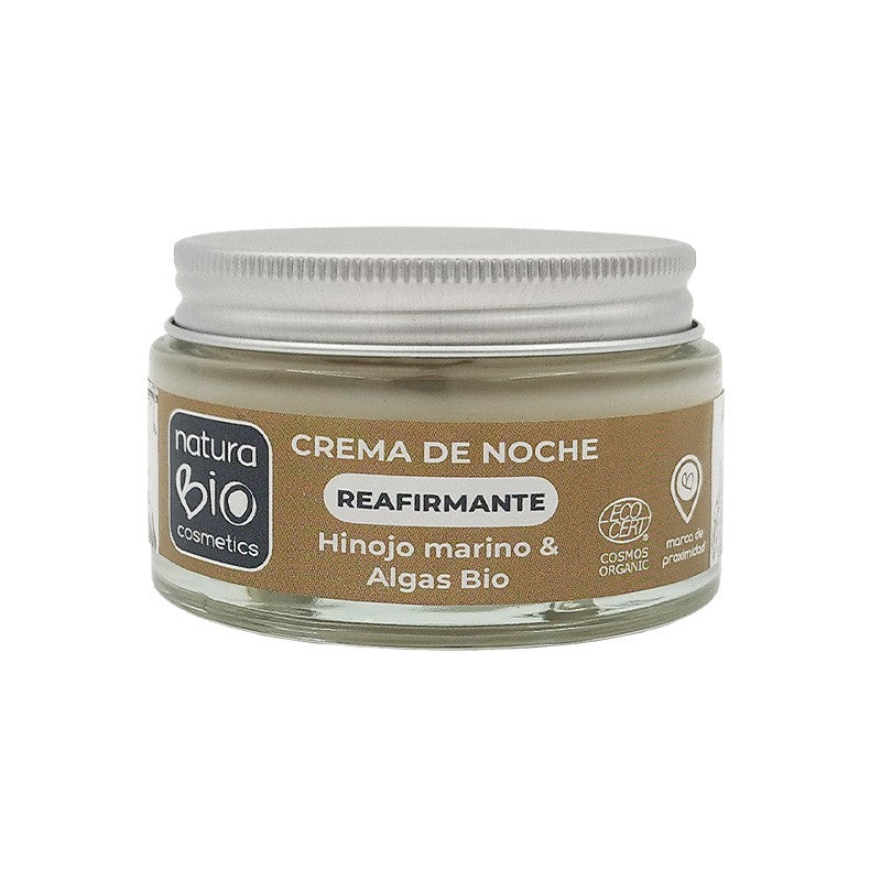 Crema Facial de Noche Reafirmante Hinojo NaturaBio