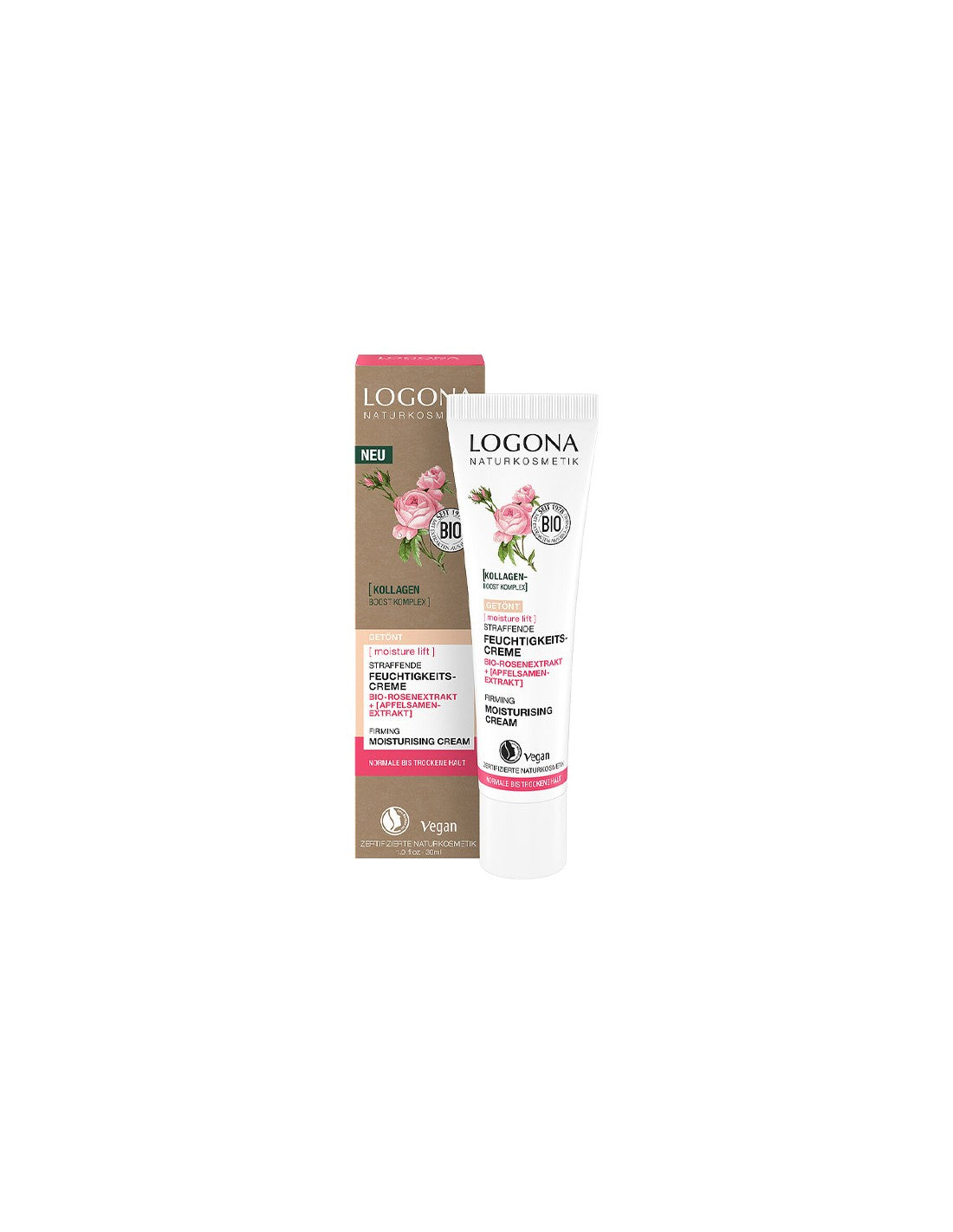 Crema Hidratante con Color Logona