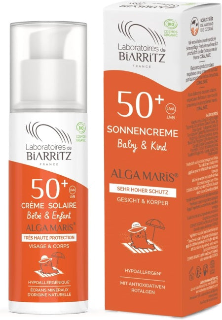 Crema Solar Niños y Bebé SPF 50+ Laboratoires Biarritz