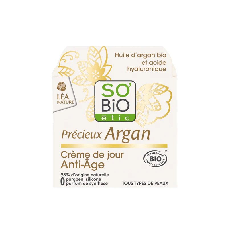 Crema de Día Antiedad Précieux Argan So bio