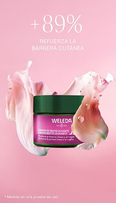 Crema de Noche Alisante Rosa Mosqueta & Té Blanco Weleda