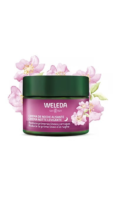 Crema de Noche Alisante Rosa Mosqueta &amp; Té Blanco Weleda