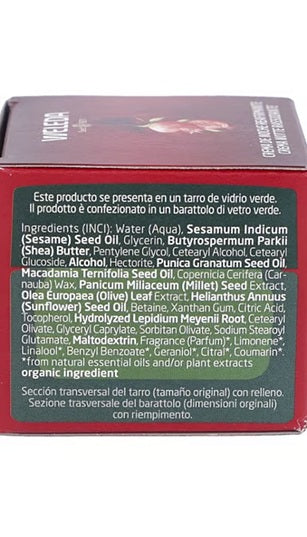 Crema de Noche Reafirmante de Granada y Péptidos de Maca Weleda