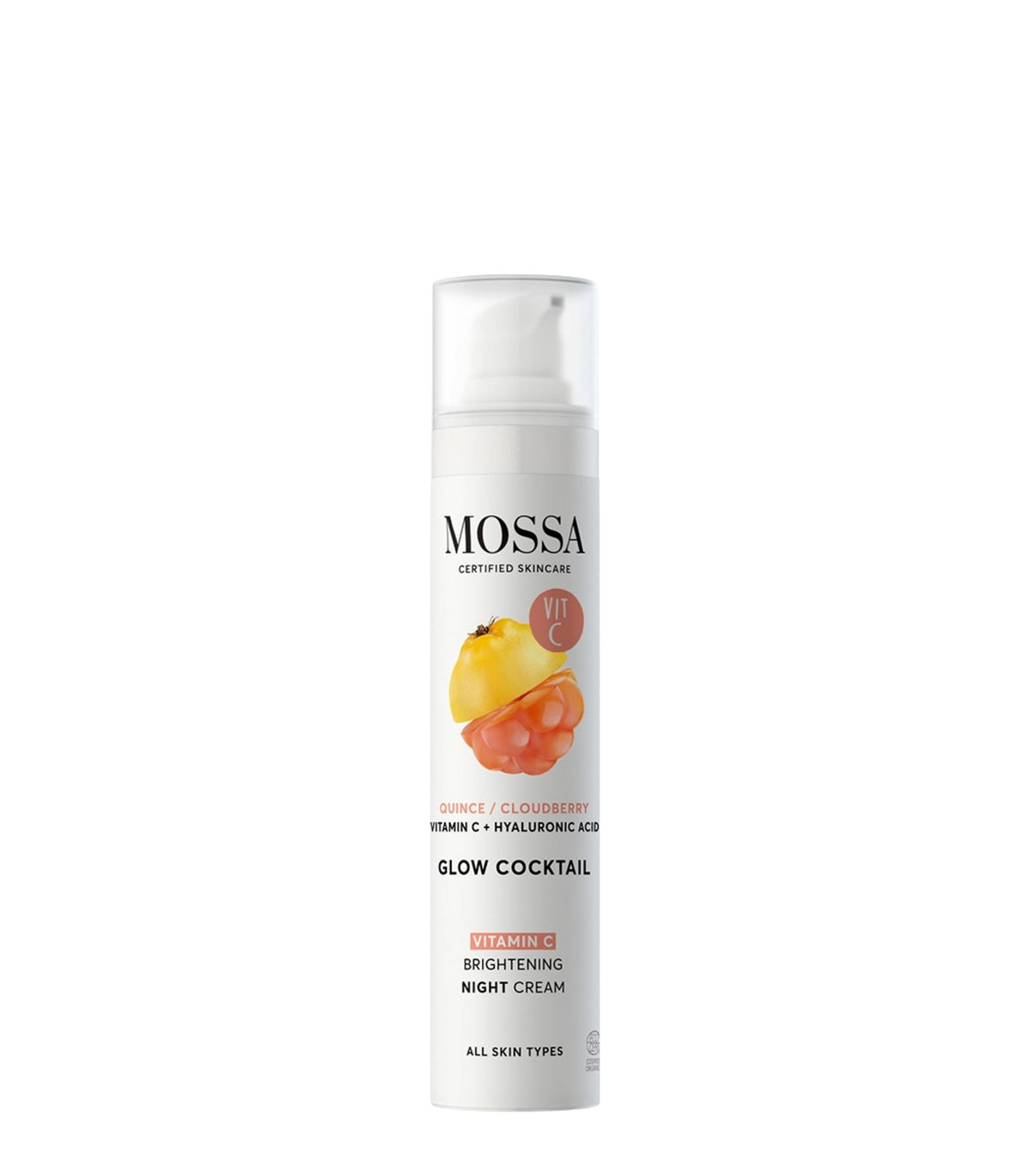Crema de Noche con Vitamina C Glow Cocktail Mossa
