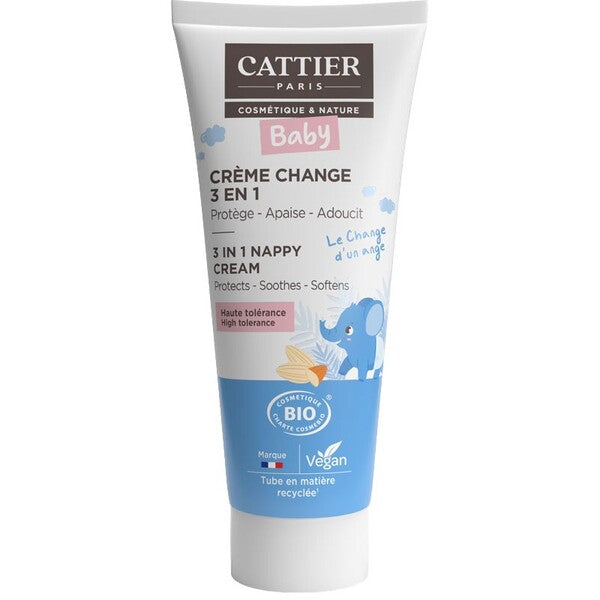 Crema para el Cambio de Pañal Bebé Cattier