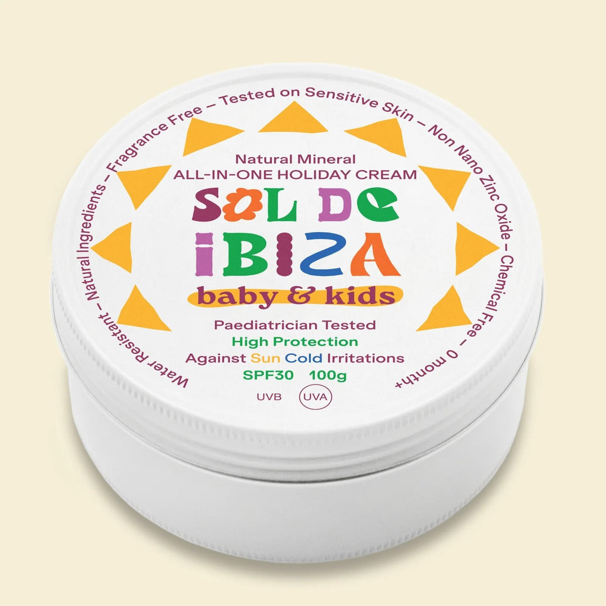 Crema solar Baby &amp; Kids SPF30 Sol de Ibiza