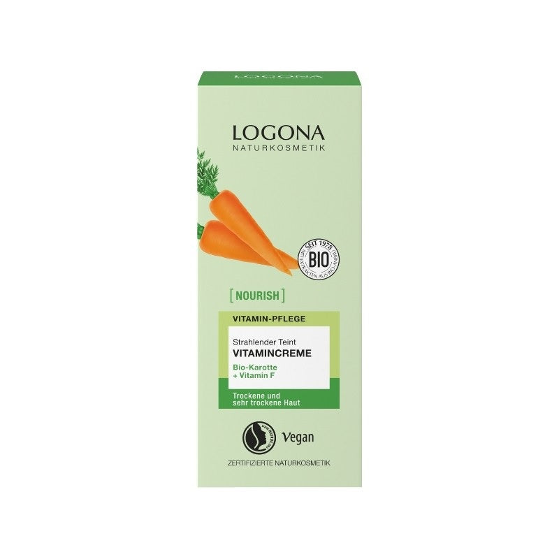 Crema Vitamínica Color Iluminadora Zanahoria Bio Logona
