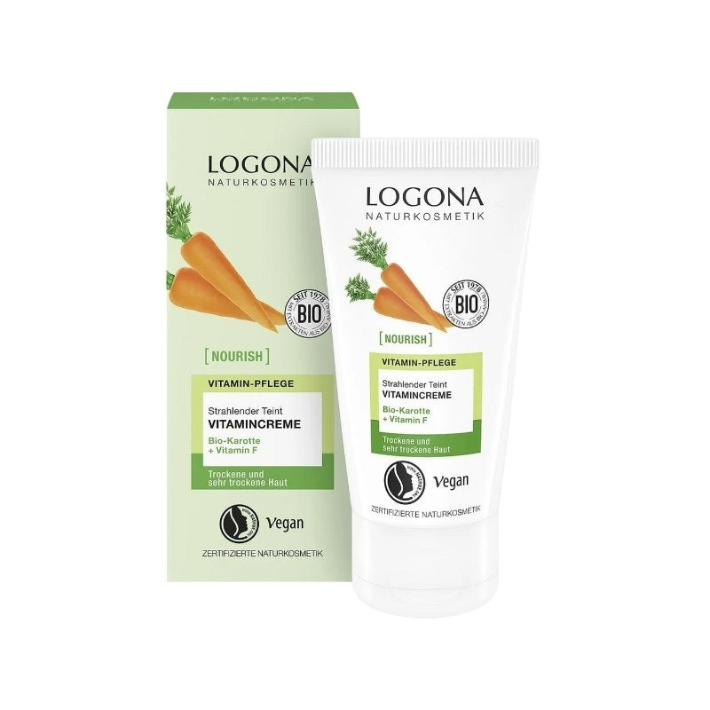 Crema Vitamínica Color Iluminadora Zanahoria Bio Logona