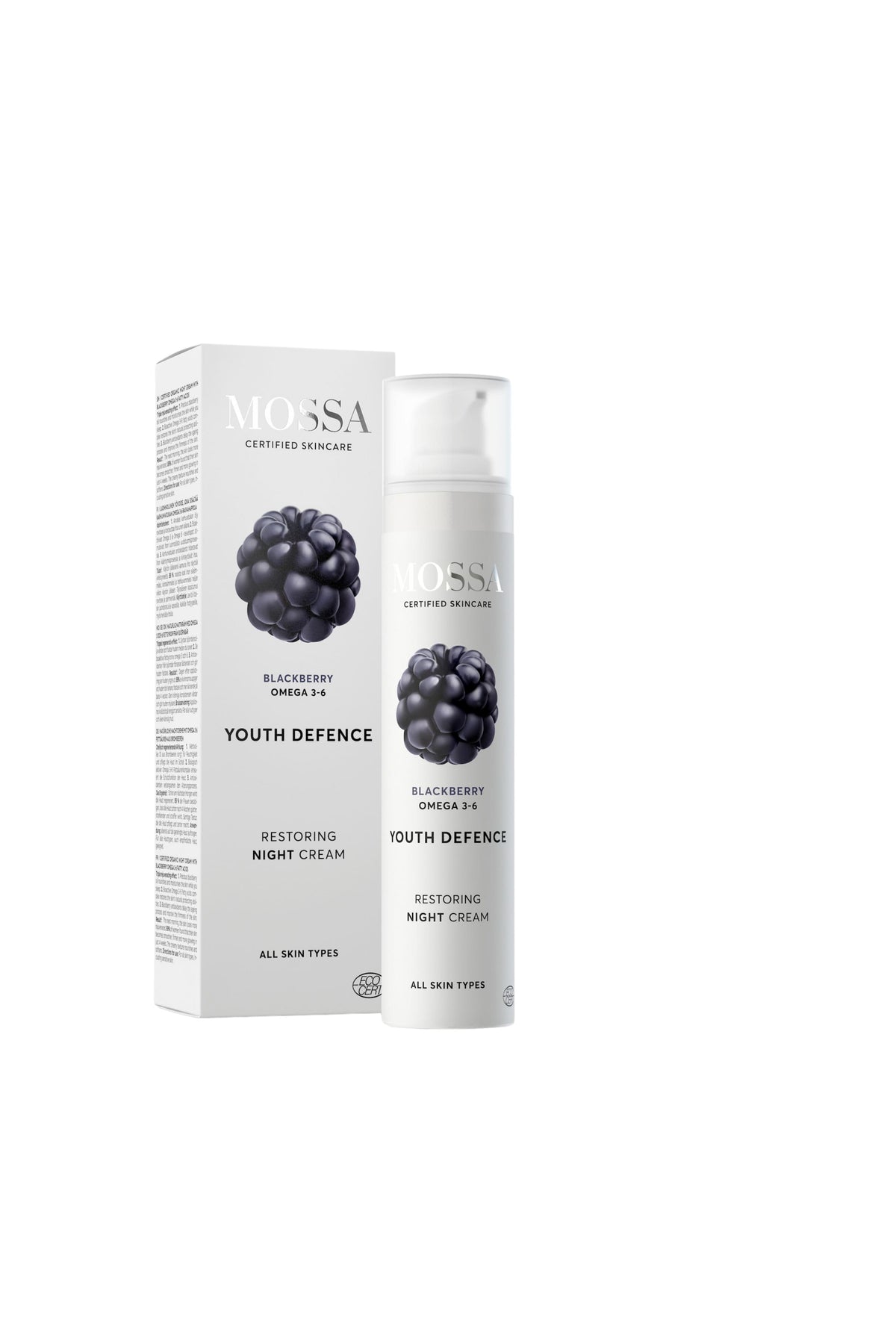 Crema de Noche Reparadora Youth Defence Mossa