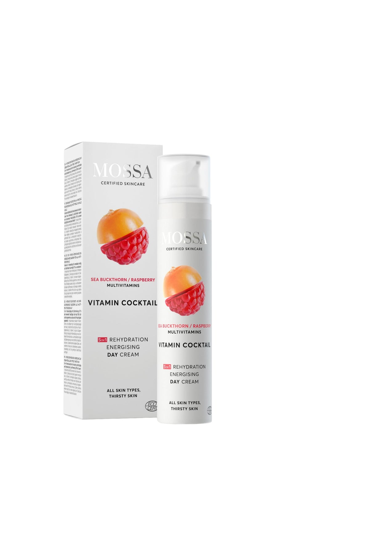 Crema de Día Energizante Rehidratante Vitamin Cocktail 5 en 1 Mossa