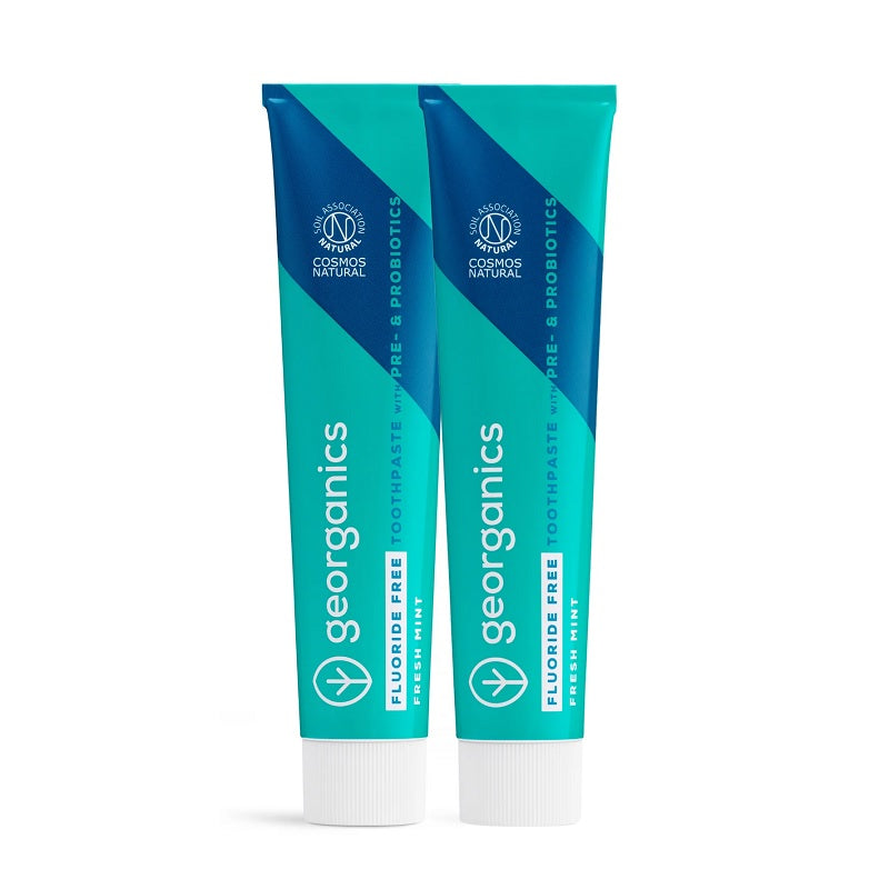Dentífrico sin Flúor de Prebióticos y Probióticos con Hidroxiapatita Georganics