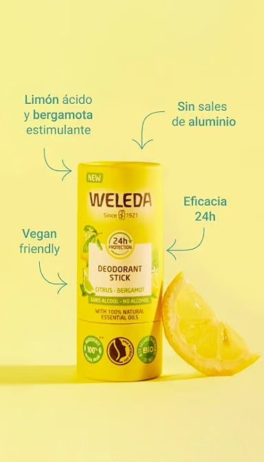 Desodorante Stick Citrus Weleda