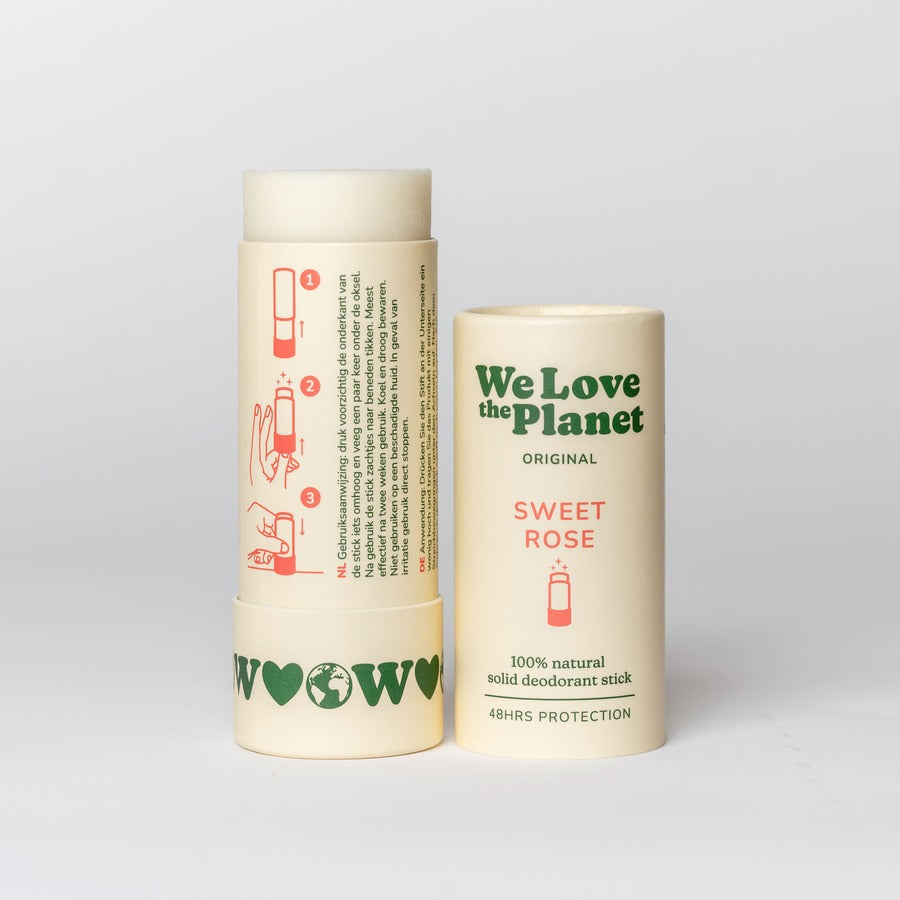 Desodorante en Barra Sweet Rose We Love The Planet
