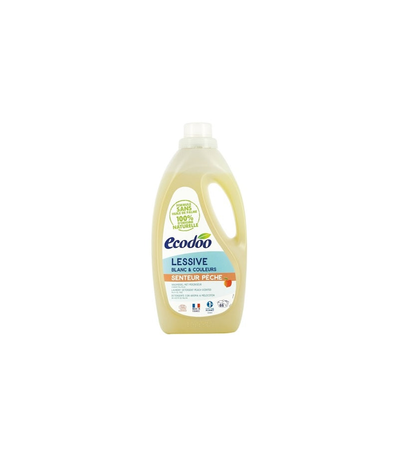 Detergente Líquido Concentrado Melocotón Ecodoo
