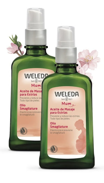 Duplo Aceite de Masaje para Estrías Weleda