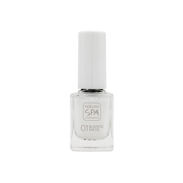 Esmalte de Uñas 01 Blanco Nieve NaturaSPA Cosmetics