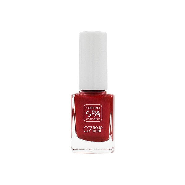 Esmalte de Uñas 07 Rojo Rubí NaturaSPA Cosmetics