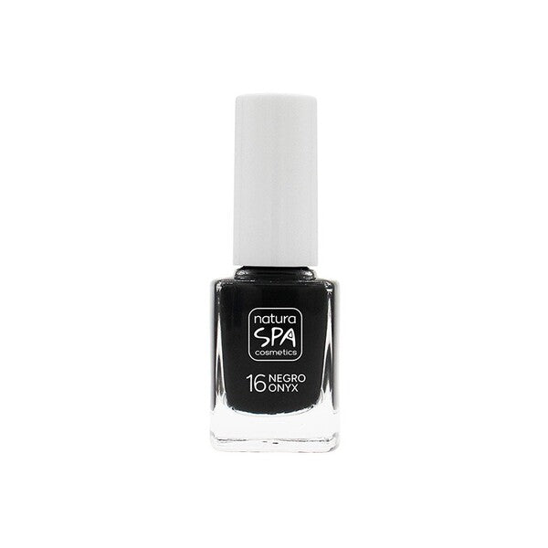 Esmalte de Uñas 16 Negro Onyx NaturaSPA Cosmetics