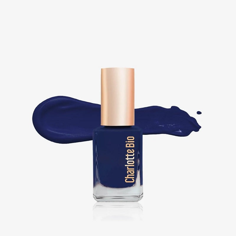 Esmalte de Uñas Azul Medianoche Vegano y Ecológico Charlotte Bio