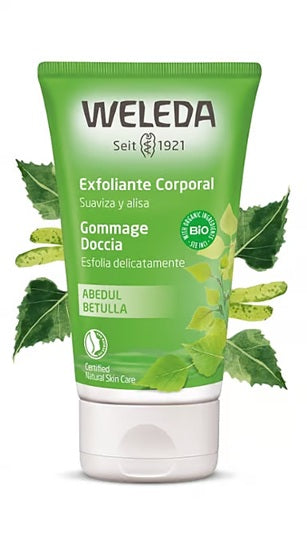 Exfoliante Corporal de Abedul Weleda
