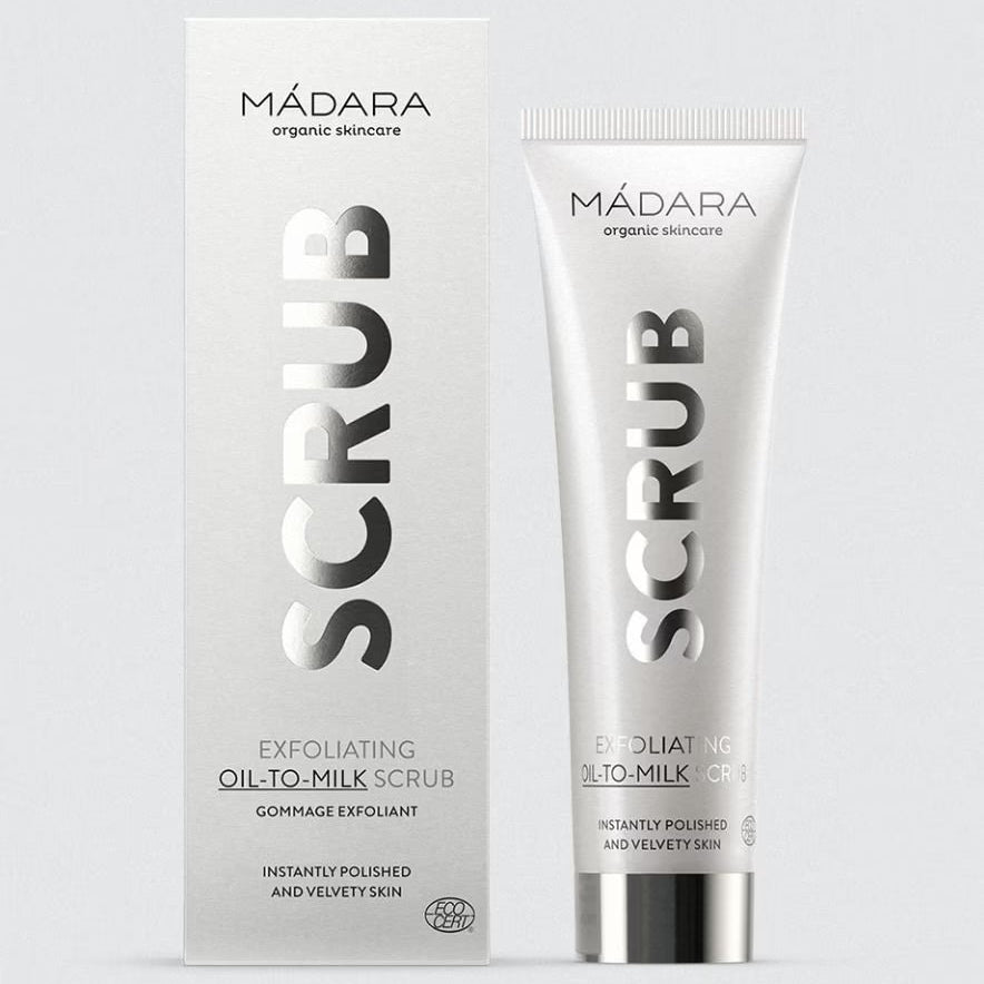 Exfoliante Limpiador de Aceite a Leche Mádara