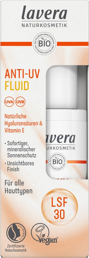 Fluido Facial Anti-UV SPF30 Lavera