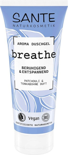 Gel Ducha Aromático Breathe Pachulí y Haba Tonka Sante